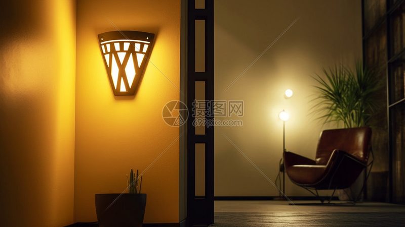 新中式卧室床头灯：高度参数如何影响照明效果